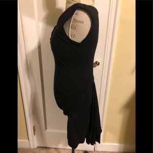 Betsey Johnson Black Bustle Dress